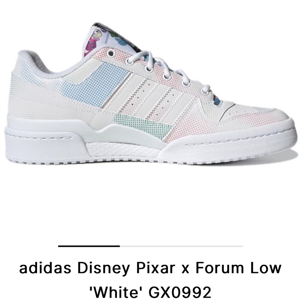 Adidas Disney Pixar x Forum Low Men’s 7 1/2